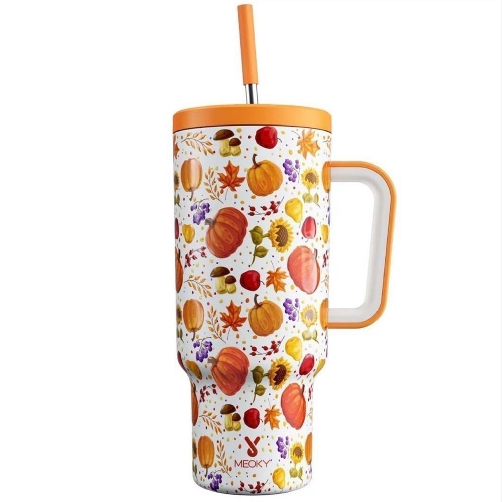 Meoky Limited Edition Orange Autumn Tumbler